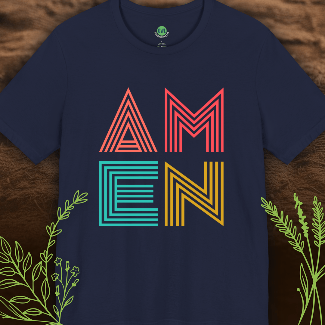 AMEN – Bold Striped Statement