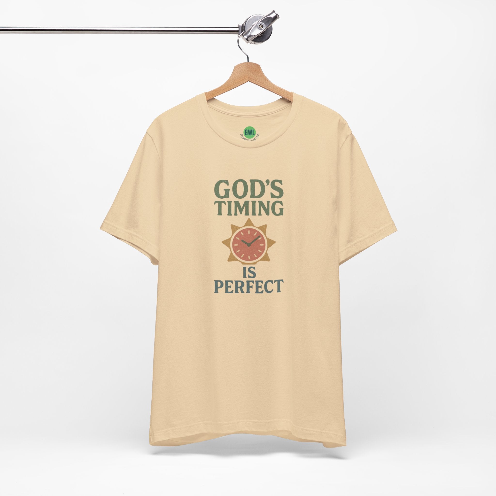 Retro Graphic Tee - God's Timing Is Perfect