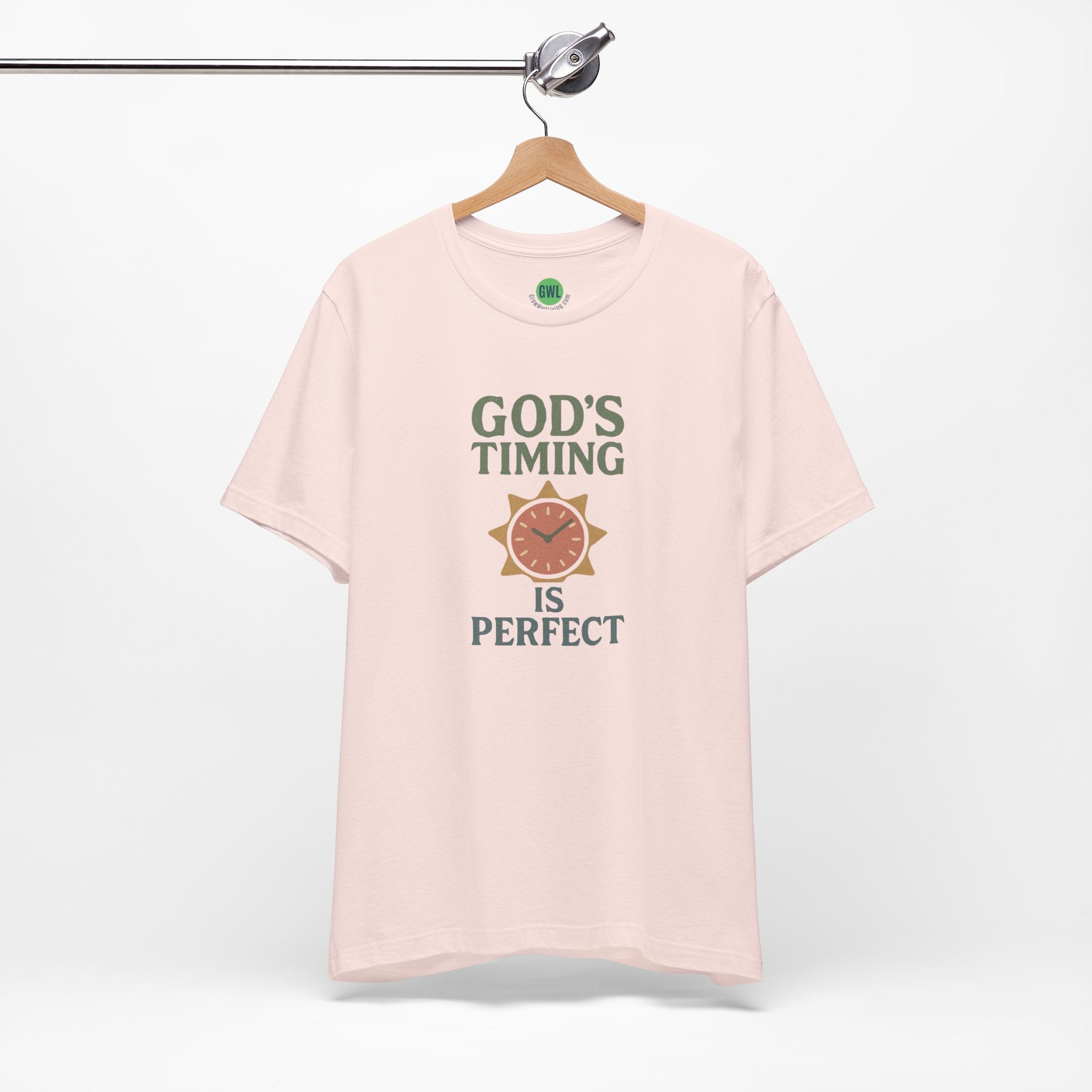 Retro Graphic Tee - God's Timing Is Perfect