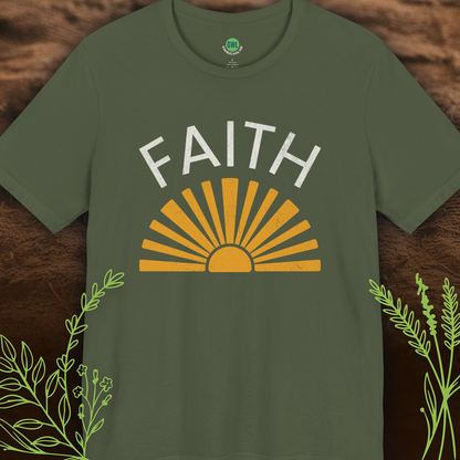 Faith Sunrise – Bold Retro Sunburst