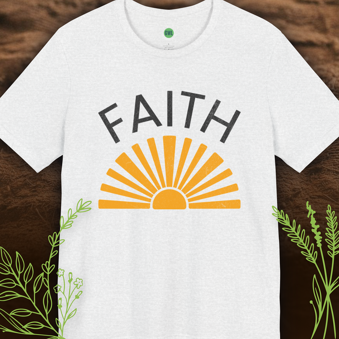 Faith Sunrise – Bold Retro Sunburst