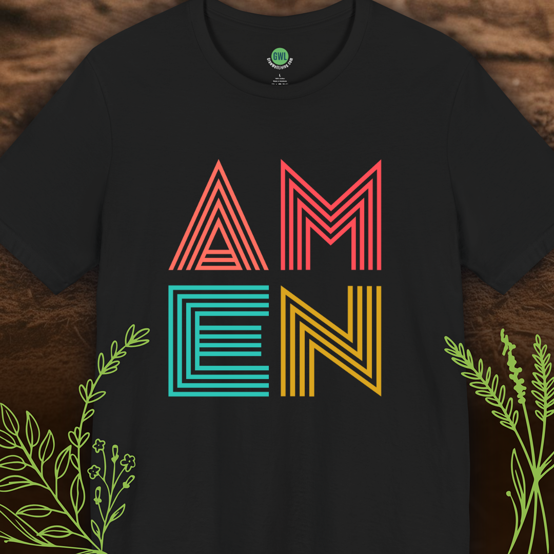 AMEN – Bold Striped Statement