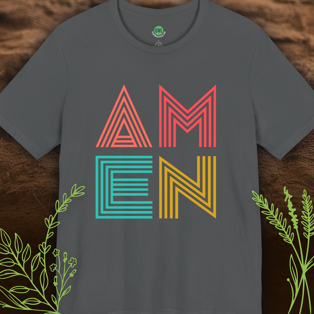 AMEN – Bold Striped Statement