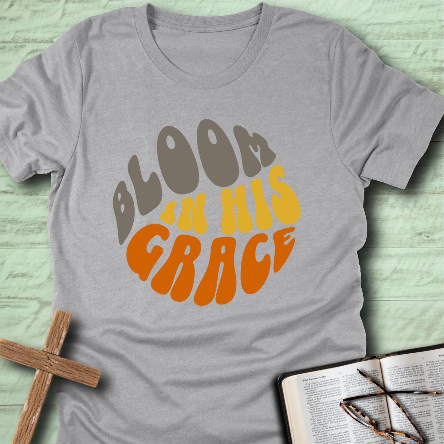Bloom in His Grace T-Shirt (Alternative Color)
