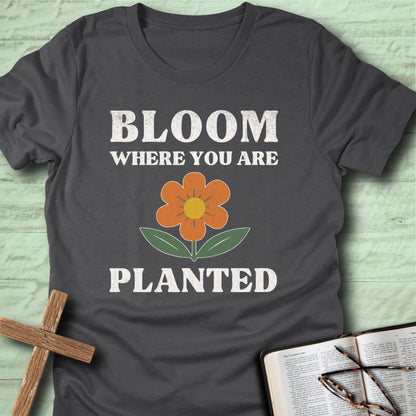 Bloom Where You Are Planted (Retro)