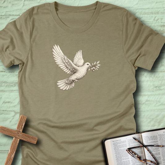 Dove With Olive Branch T-Shirt
