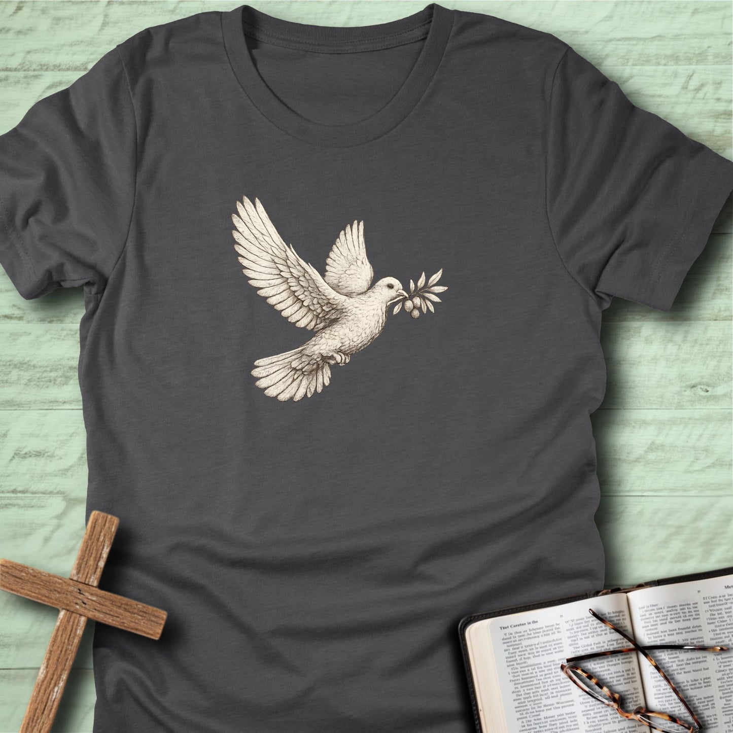 Dove With Olive Branch T-Shirt