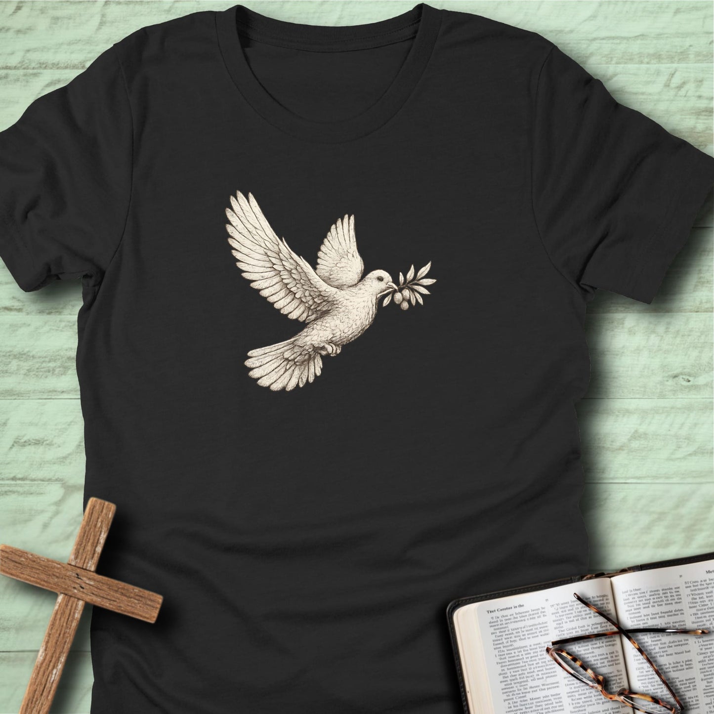 Dove With Olive Branch T-Shirt