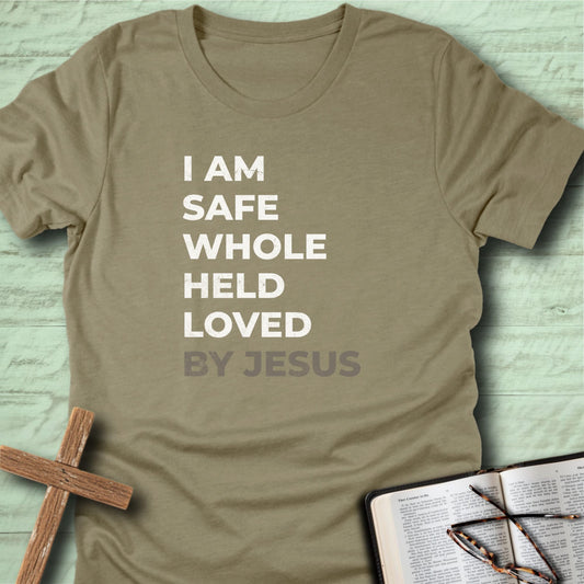 With Jesus I Am Safe T-Shirt