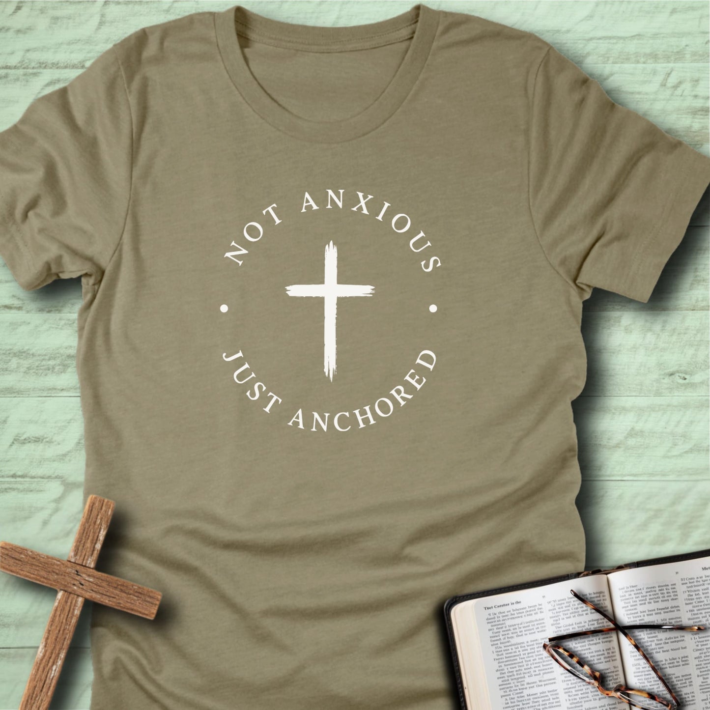 Not anxious. Just anchored. T-Shirt