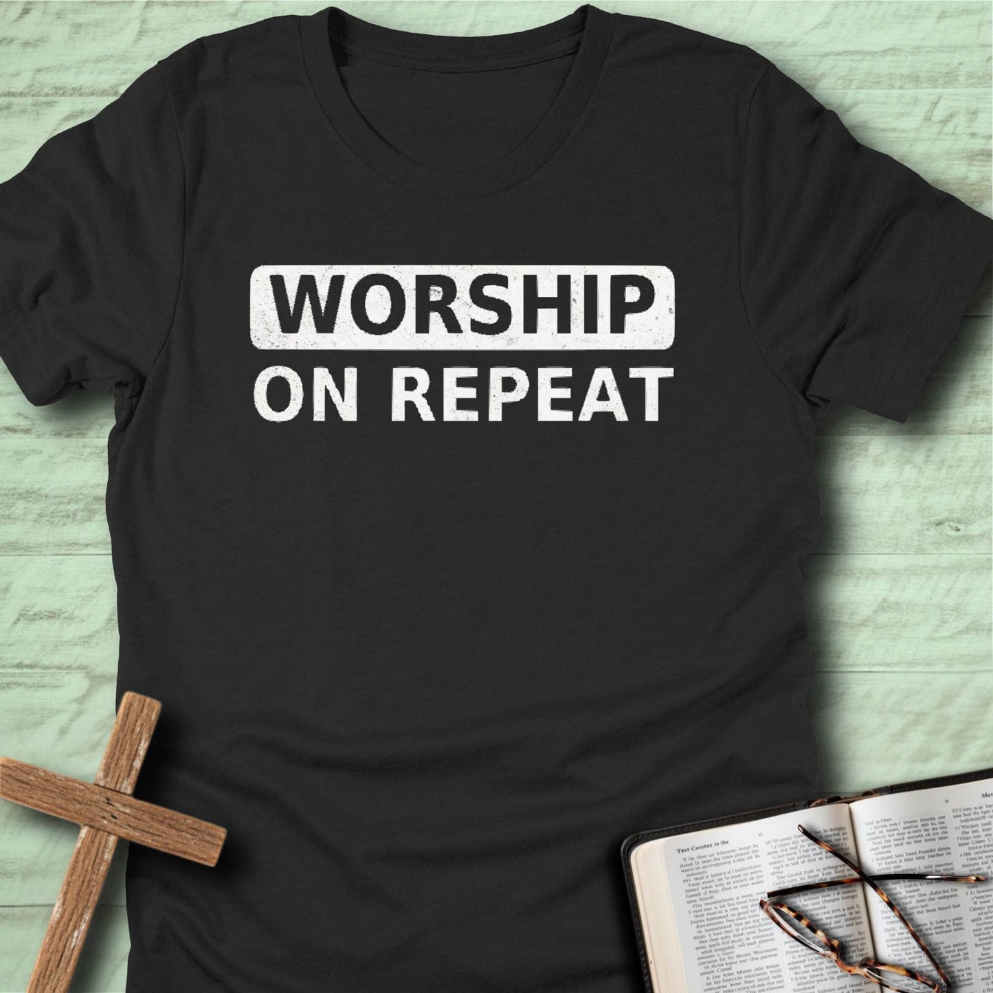 Worship On Repeat T-Shirt