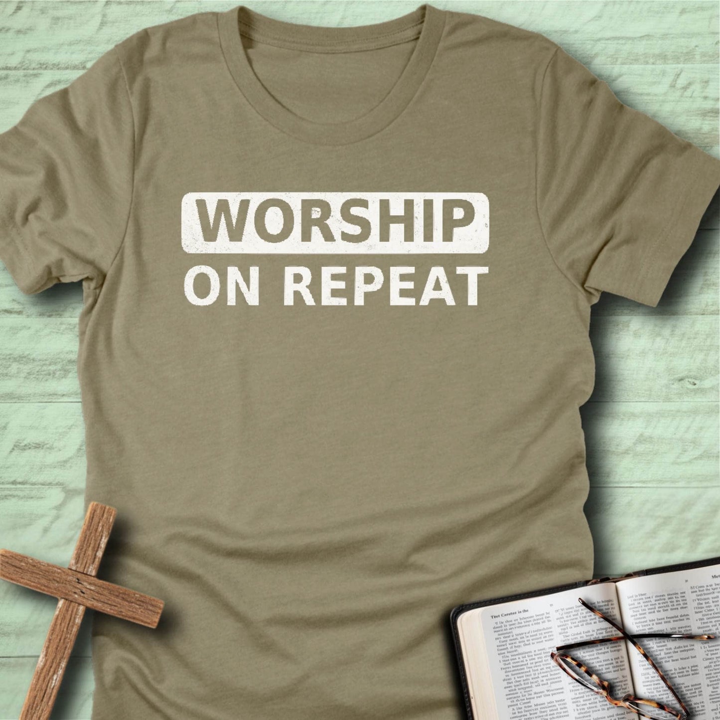Worship On Repeat T-Shirt