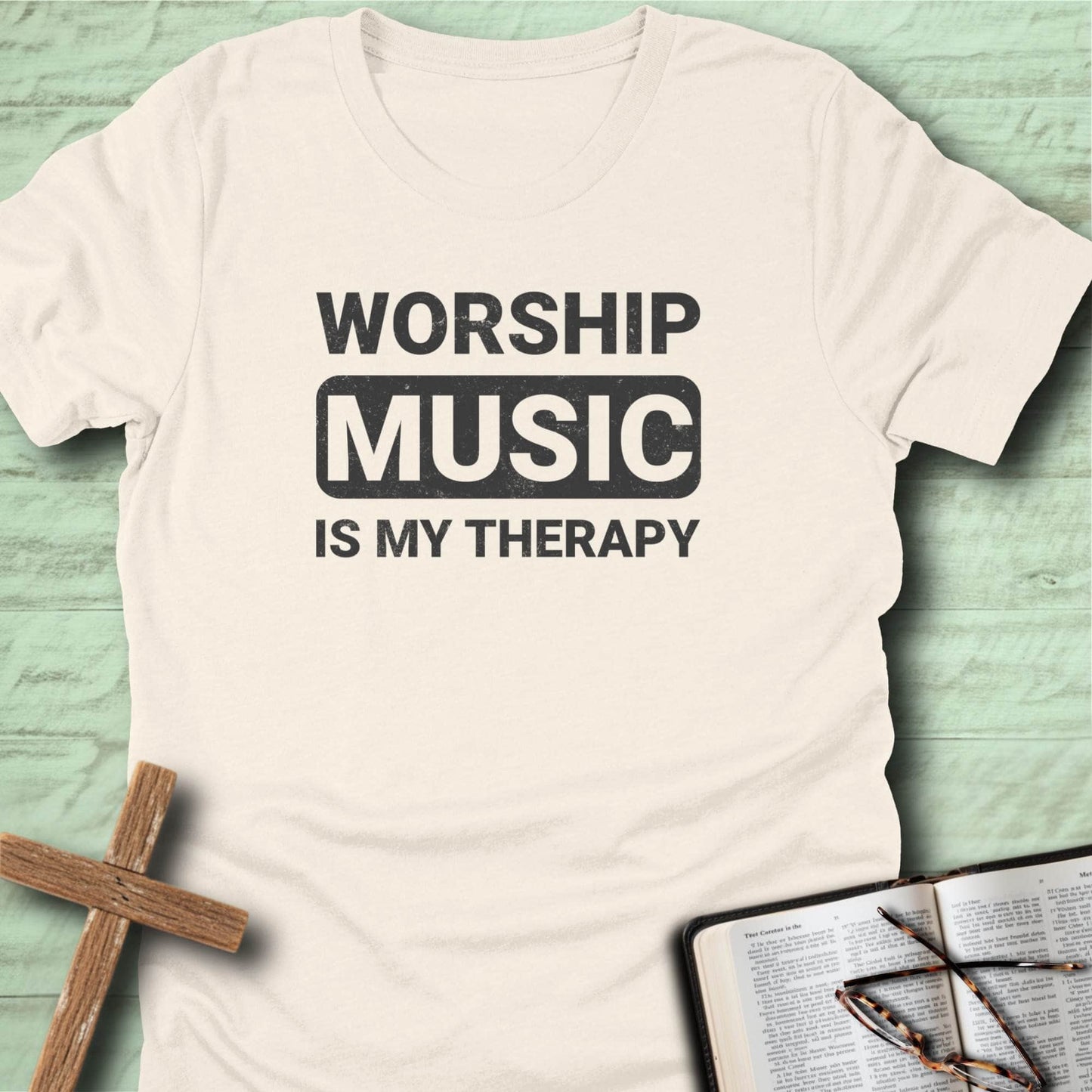 Worship Music is my Therapy T-Shirt