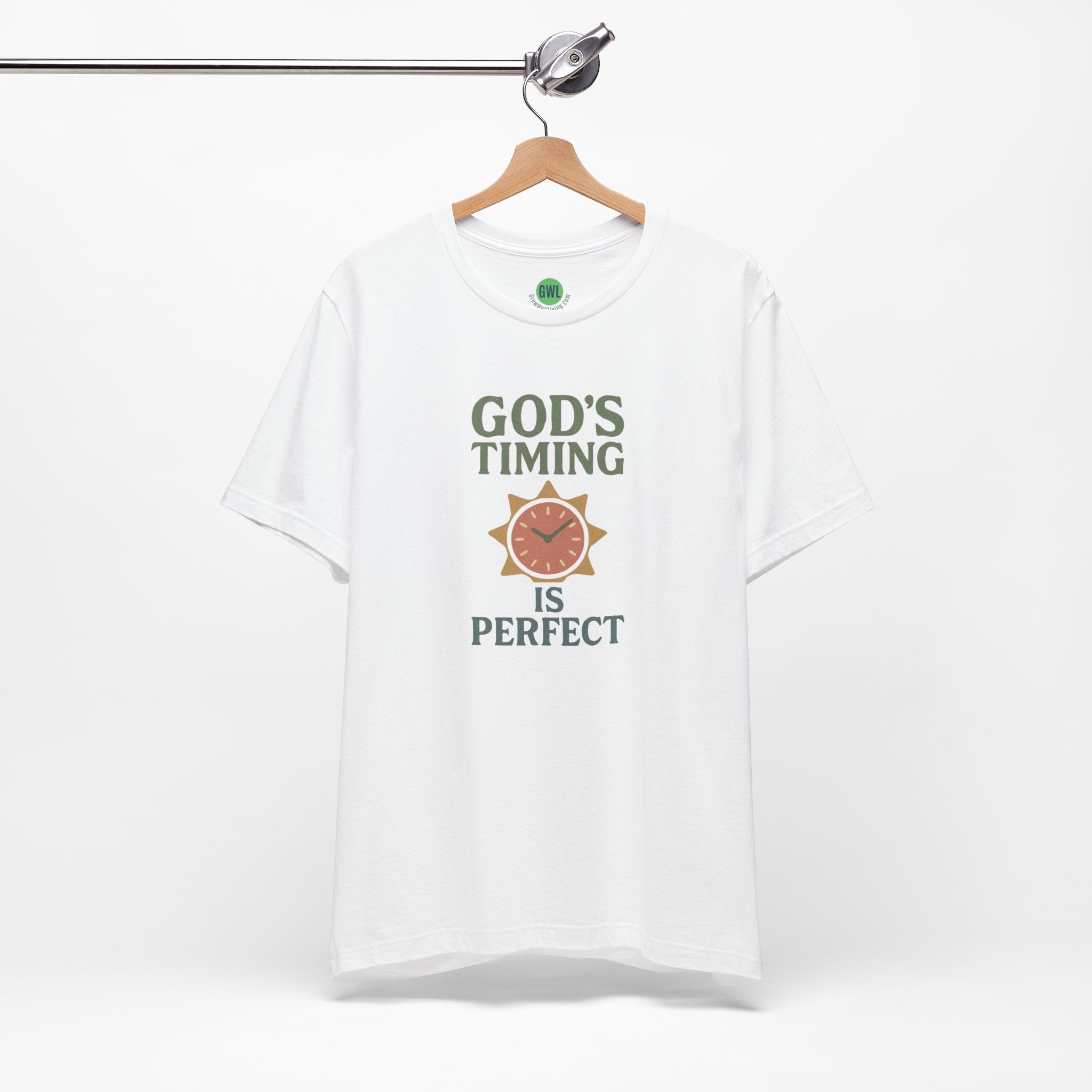 Retro Graphic Tee - God's Timing Is Perfect