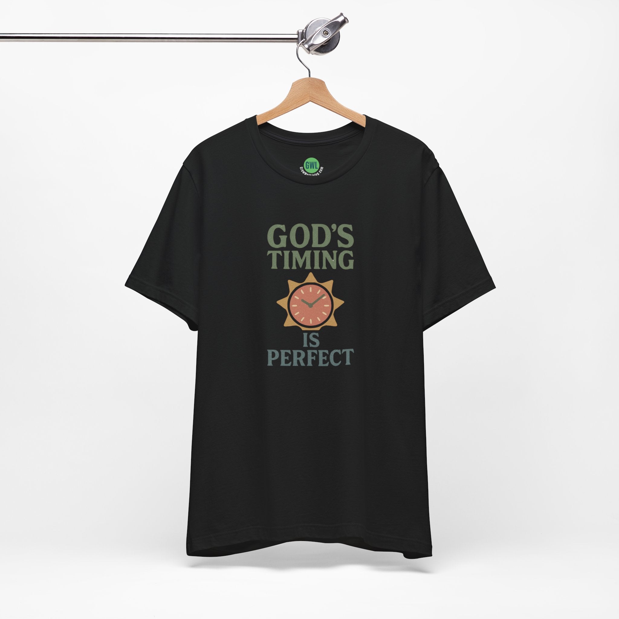 Retro Graphic Tee - God's Timing Is Perfect